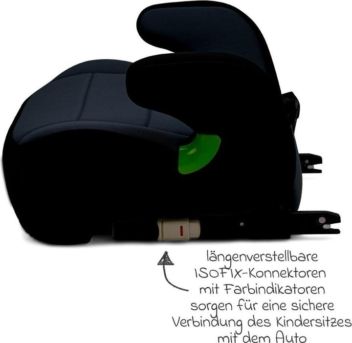 Produktbild Osann Junior Isofix Gurtfix (Kindersitzerhöhung, ECE R129/i-Size Norm)