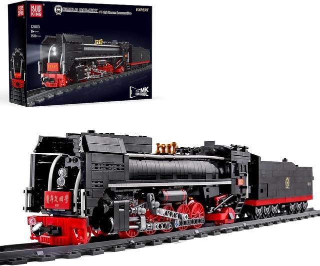 Image du produit Mould King Technik Zug Eisenbahn Lokomotive