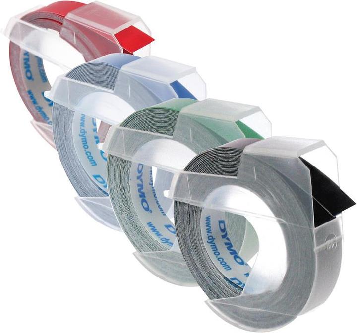 Produktbild Dymo Prägeband 3D (0.90 cm, Silber)