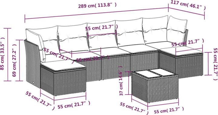 Produktbild vidaXL Madden