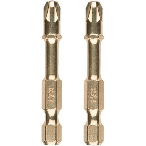 Makita, Chiave a bussola, B-28298 XTT punta per cacciavite a percussione forma E Pozidriv 3 50 mm per 2 pezzi