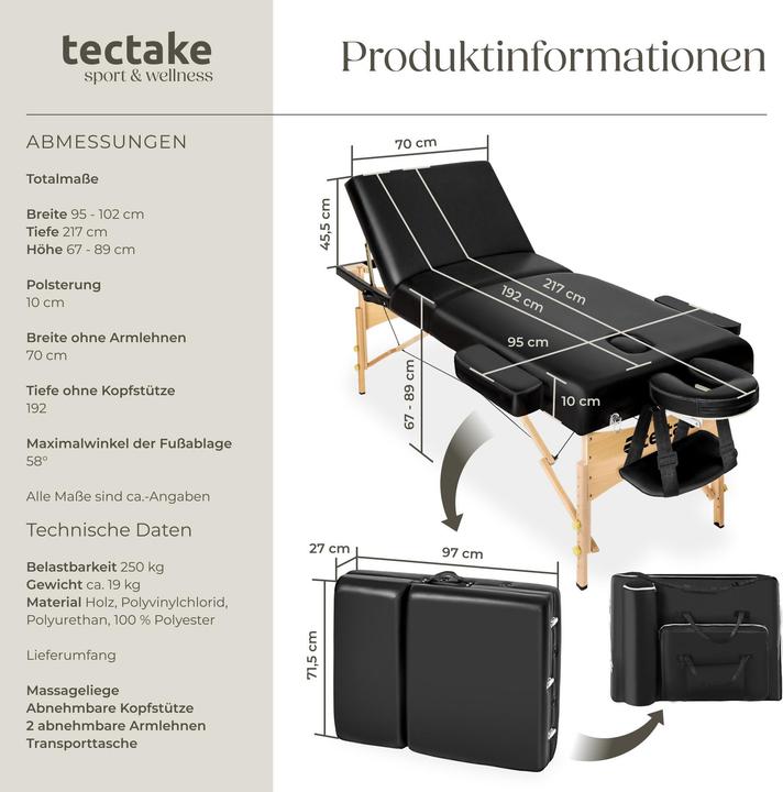 Produktbild tectake 3 Zonen