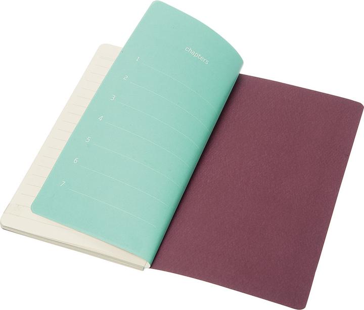 Produktbild Moleskine Notizheft Chapters (A6, Liniert)