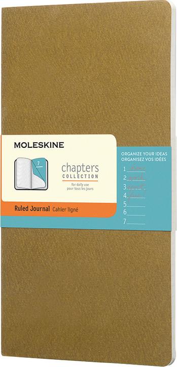 Image du produit Moleskine Cahier de notes Chapters (À rayures, Couverture rigide)