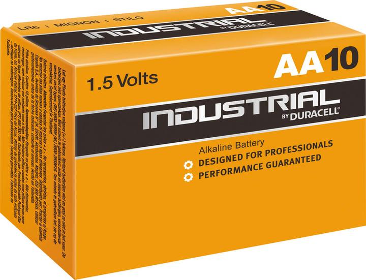 Image du produit Duracell Batteries Industrial (10 pcs, AA)