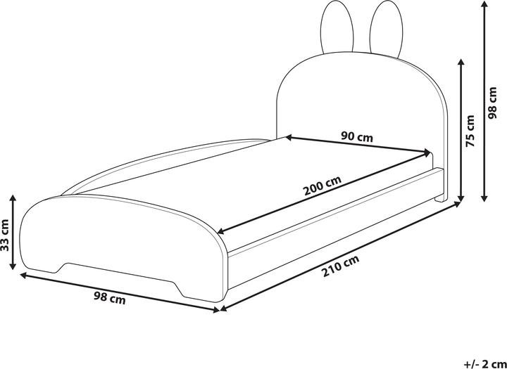 Produktbild Beliani Perros (90 x 200 cm)