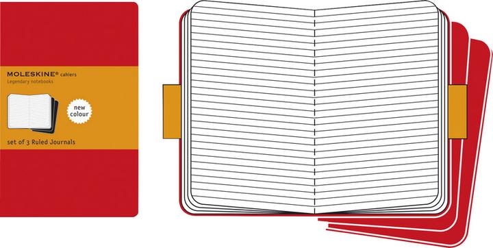 Produktbild Moleskine Notizhefte Cahier (A6, Blanko, Weicher Einband)