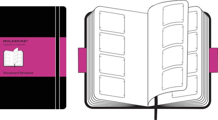 Immagine prodotto Moleskine Quaderno Storyboard creativo (A5, Rigatura speciale, Copertina rigida)