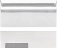 Actual product image Herlitz Envelope DL self-adhesive white 25er with window (00768804) (110 x 220 mm, 25x)