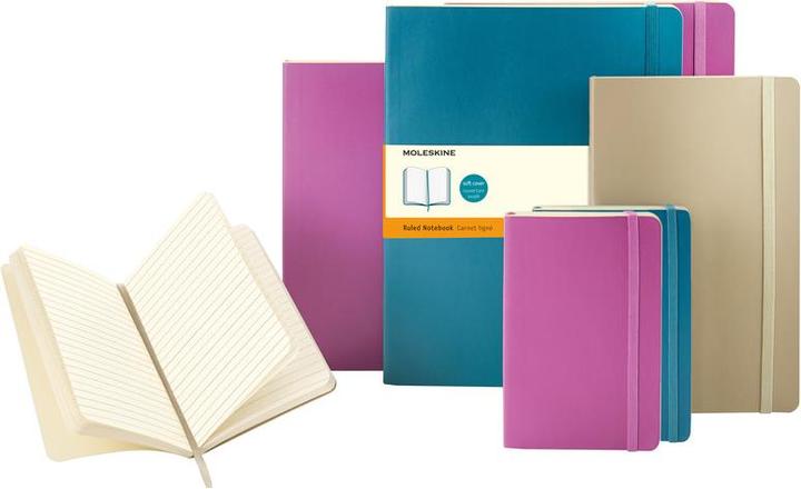 Produktbild Moleskine Notizbuch klassisch farbig