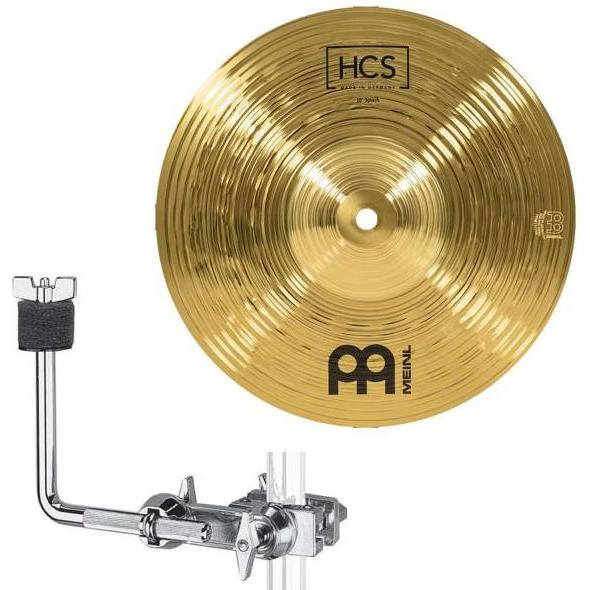 Meinl HCS 10 Splash Becken mit Dixon PA-ACM-SP Becken-Halter (3.74", Becken), Becken