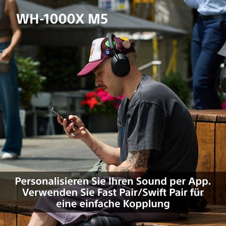 Produktbild Sony WH-1000XM5 (NC, 30 h, Kabellos, Kabelgebunden)