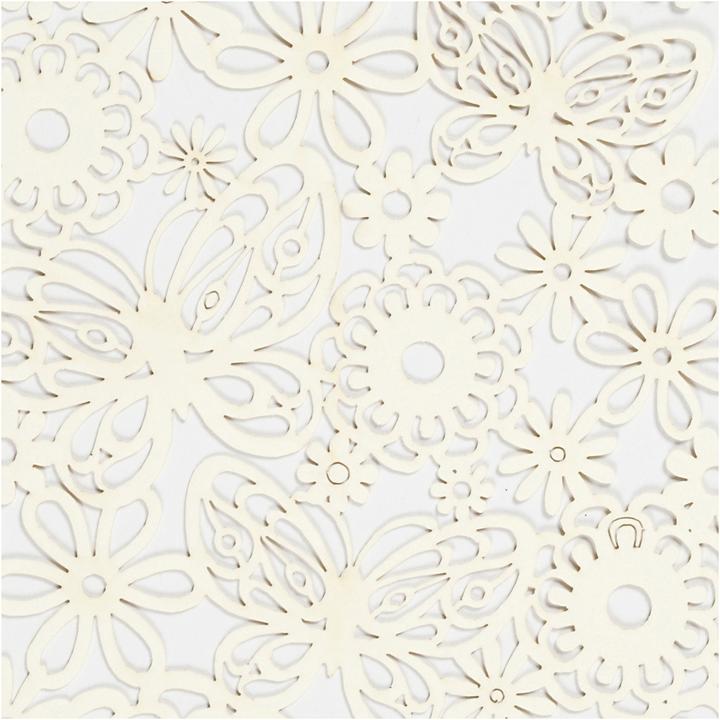 Image du produit Creativ Company Papier à dentelle crème (A6, 200 g/m²)