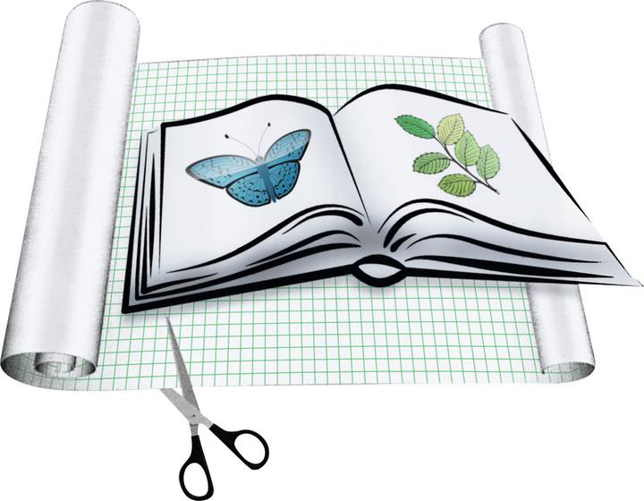 Actual product image Dufco Protective and edging film transparent glossy, self-adhesive (90 g/m²)