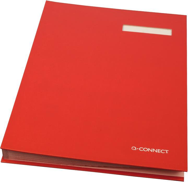 Produktbild Q-Connect Unterschriftenmappe (A4, 1x)