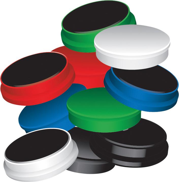 Produktbild Q-Connect Magnete (10x)