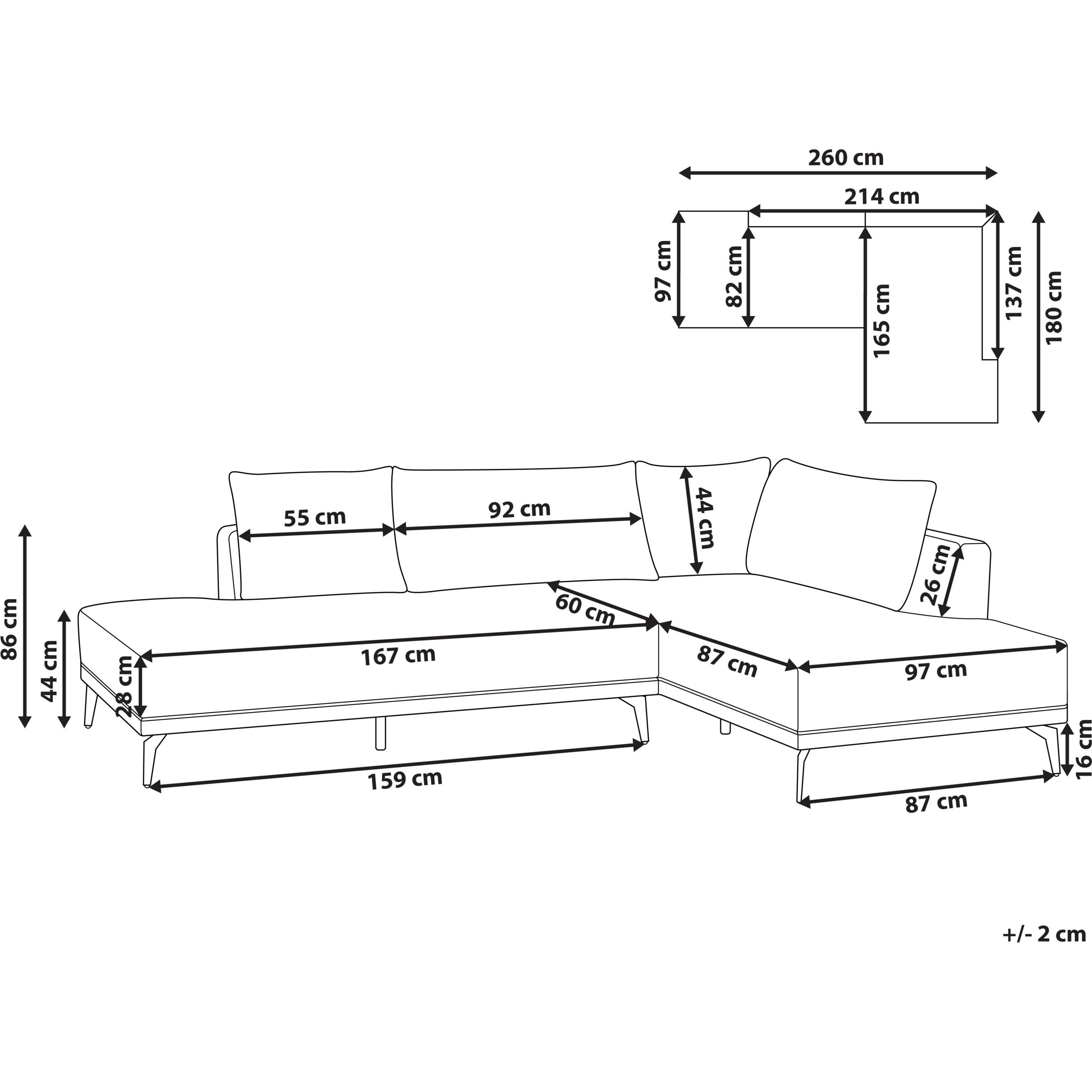 Thumbnail - Beliani, Sofa, Myken (Modular Sofa)