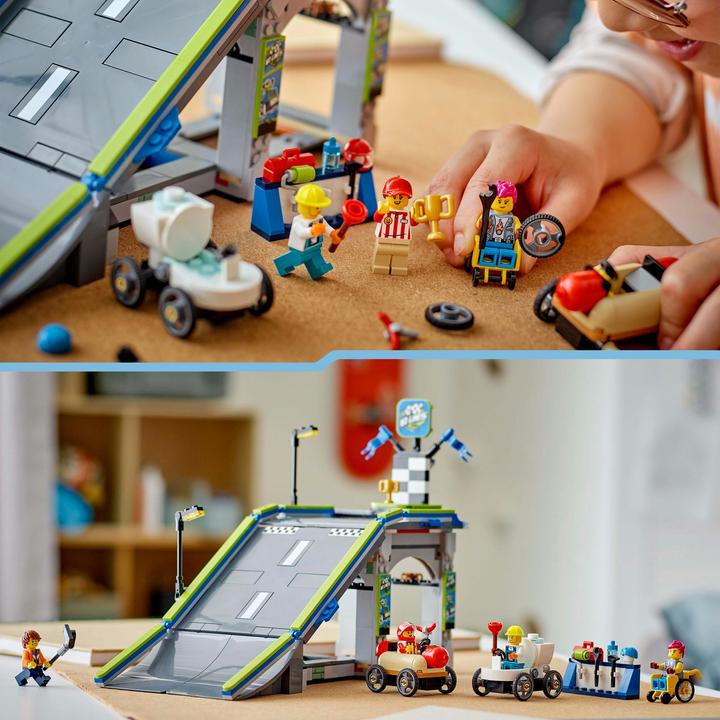 Image du produit LEGO Keine Limits: Seifenkistenrennen mit Rampe (60460, LEGO City)