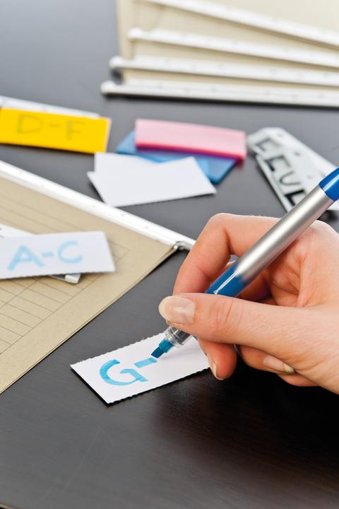 Produktbild Q-Connect Hängemappen Metall-Reiter (50 x)