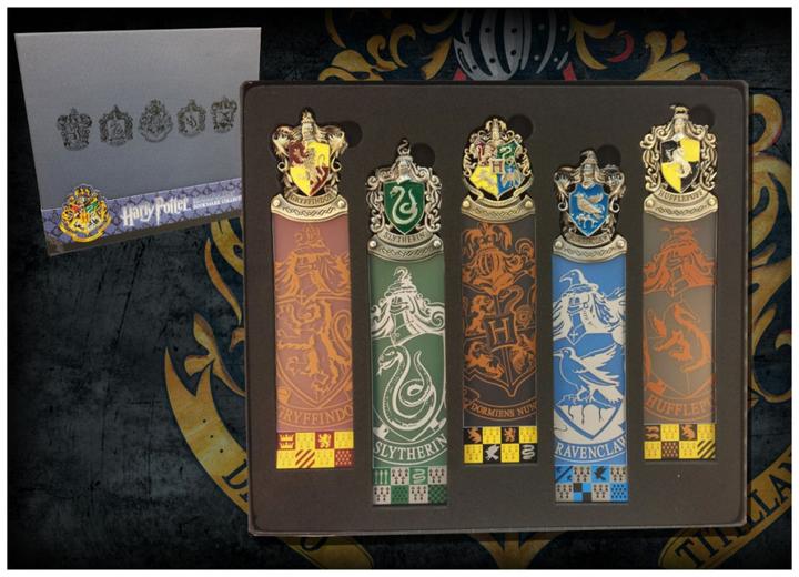 Produktbild Noble Collection Lesezeichen Wappen 5er-Pack