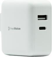 Produktbild FreeVoice Reise Schnellladegerät 30W (USB-A/USB-C) (30 W)