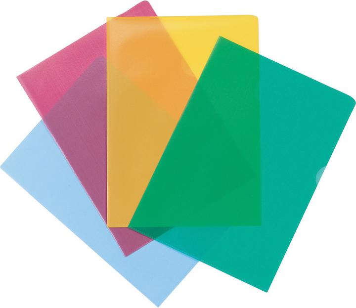 Actual product image Q-Connect Transparent pockets PP 120 Micron (A4, 100 x)
