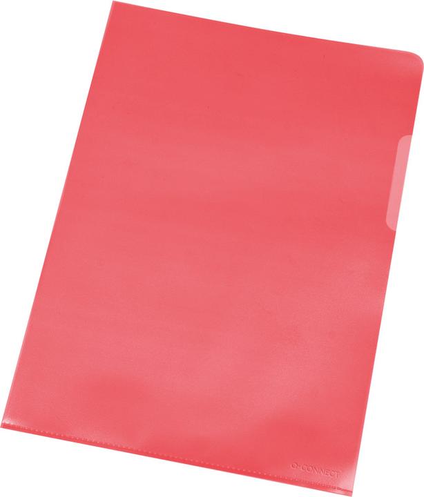 Actual product image Q-Connect Transparent pockets PP 120 Micron (A4, 100 x)