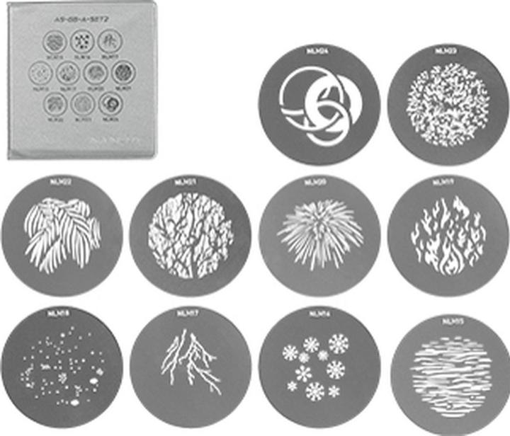 Nanlux Gobo Set 2 zu NL Mount Projektionsaufsatz