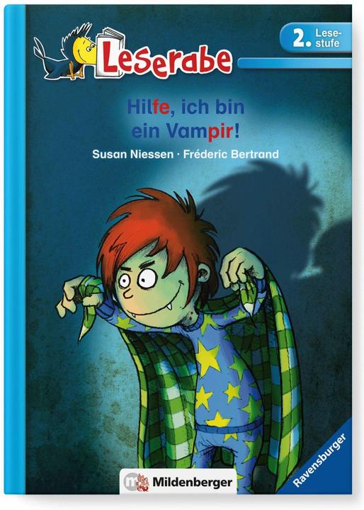 Produktbild Leserabe - Hilfe, ich bin ein Vampir! - 2.Lesestufe (Deutsch, Fréderic Bertrand, Susan Niessen, 2018)