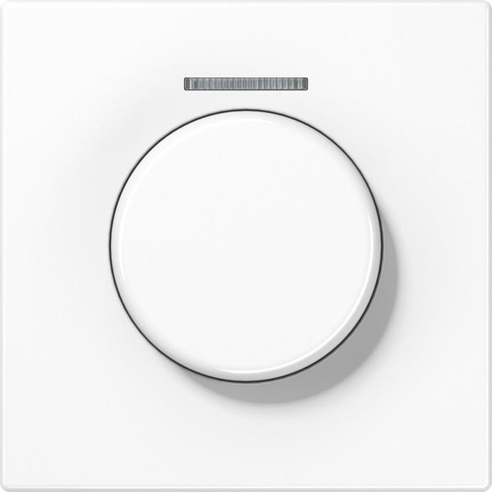 JUNG, Zubehör Schalterprogramm, Drehknopf Symbol Dimmer LS aws glz LS1940KO5WW