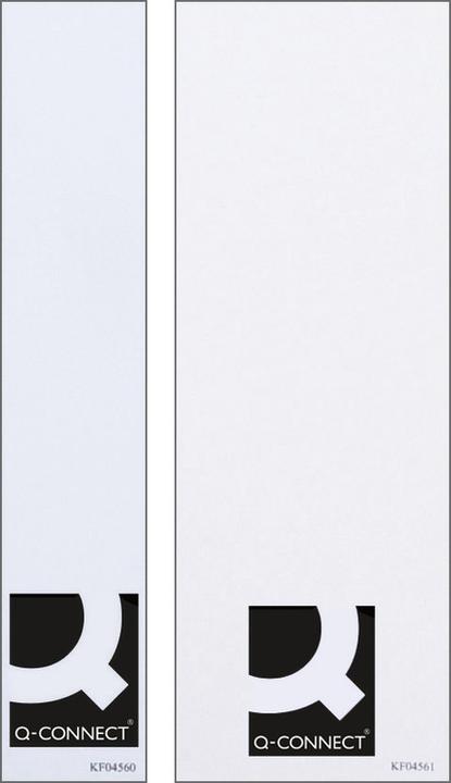Actual product image Q-Connect Folder spine labels
