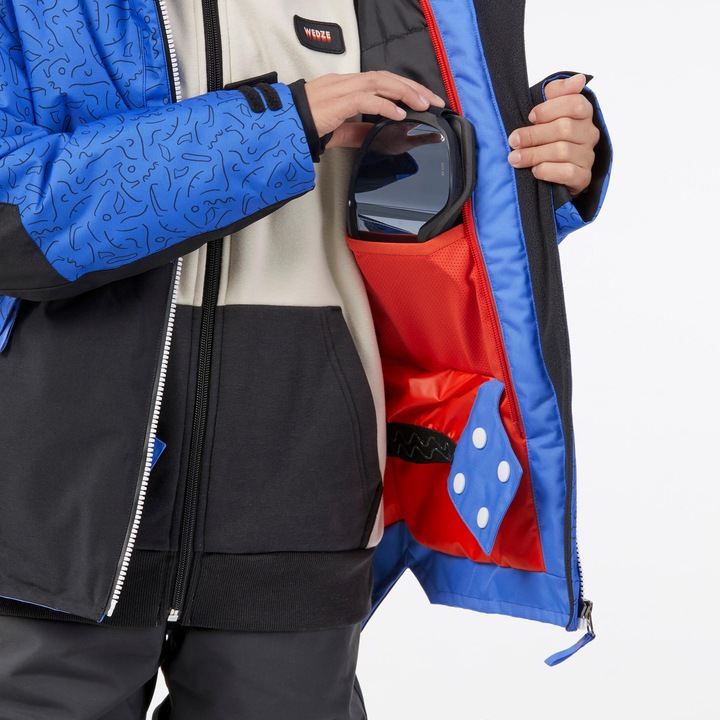 Image du produit Wedze Veste de snowboard enfant - SNB 500 bleu (128)