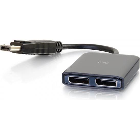 C2G DisplayPort(TM) 1.2 auf Dual-DisplayPort(TM) MST Hub, Switch Box