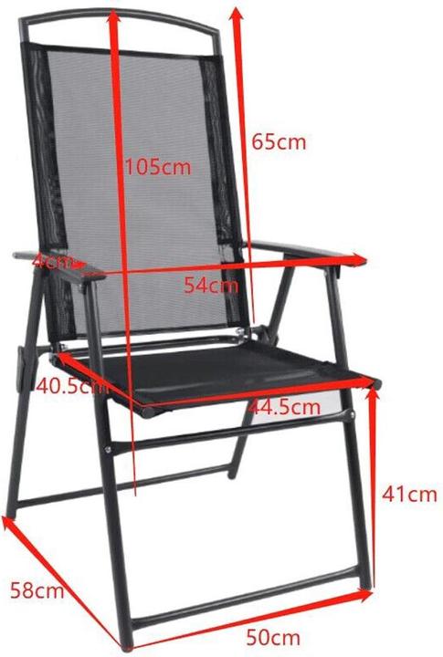 Actual product image VCM 3-piece garden seating set garden furniture with table chairs (80 x 55 x 70 cm)