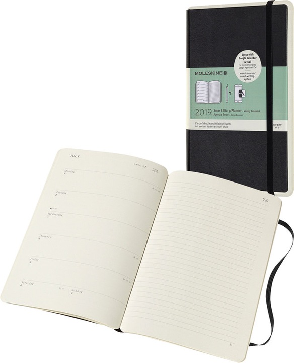 Produktbild Moleskine Terminkalender Smart (A5, Englisch)