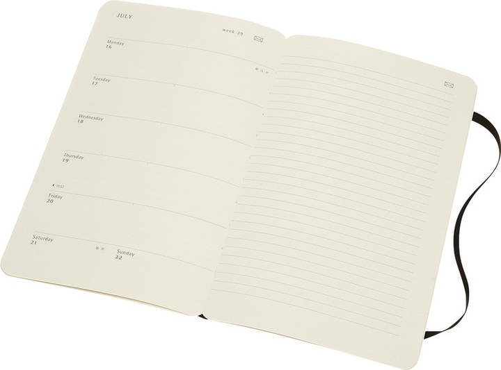 Produktbild Moleskine Terminkalender Smart (A5, Englisch)