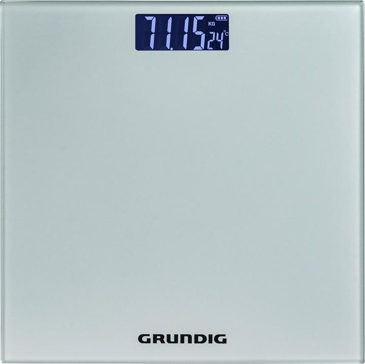 Immagine prodotto Grundig Scala del corpo argento 28x28x2,2cm (180 kg)