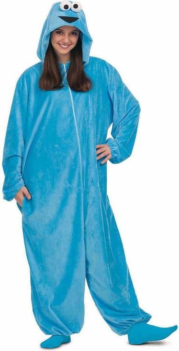 Produktbild My Other Me Verkleidung für Erwachsene Cookie Monster Sesame Street (XS)