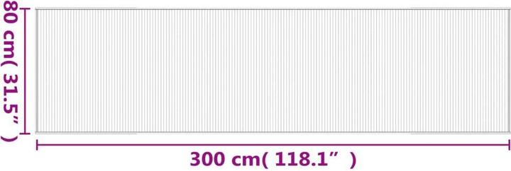 Actual product image VidaXL Kato (80 x 300 cm)