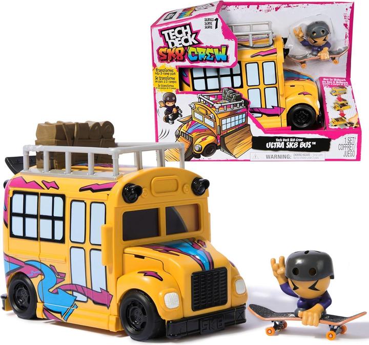 Actual product image Tech TED ACS Dude SK8 Crew Playset GML (Multilingual)