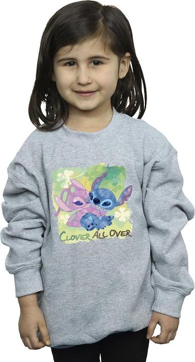 Immagine prodotto Disney Lilo And Stitch St Patrick's Day Clover Felpa Ragazze (104)