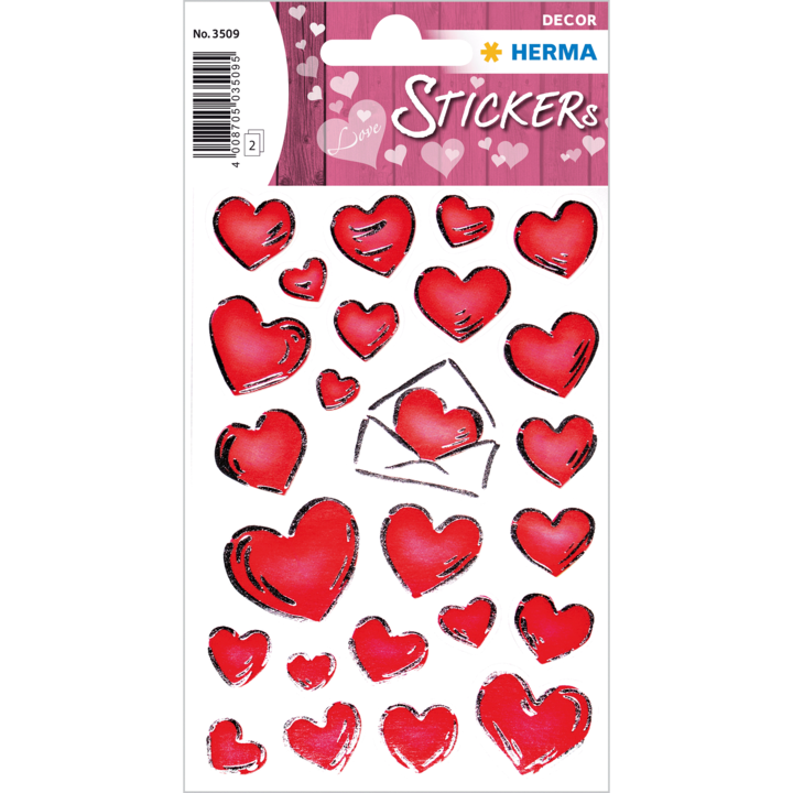 Produktbild Herma Sticker Herzen