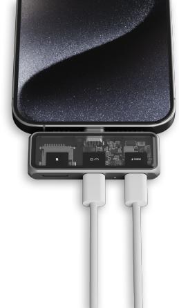 Actual product image Satechi Mobile XR Hub with microSD (USB-C)