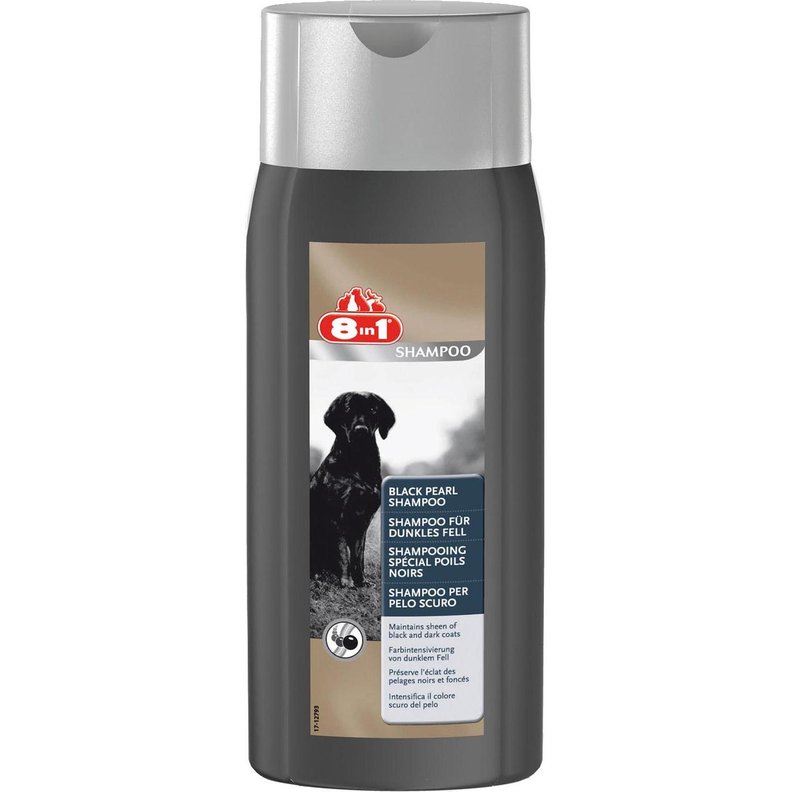 8in1 Black Pearl Shampoo 250ml (Hund, 250 ml), Tierpflegemittel