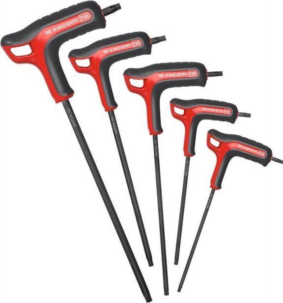 Actual product image Facom Torx screwdriver set with T-handle