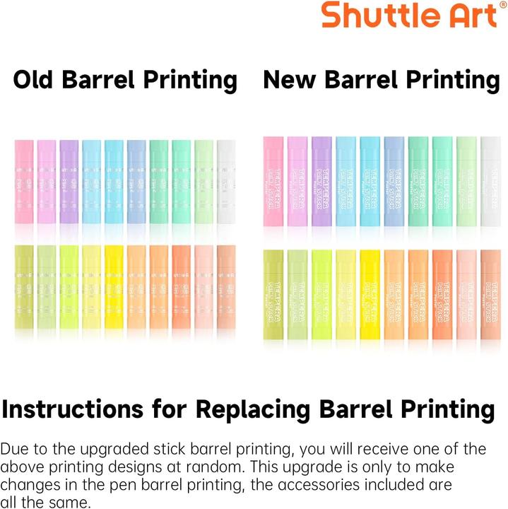 Produktbild Shuttle Art Tempera Malstifte-Set
