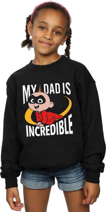 Produktbild Disney The Incredibles My Dad Mr Incredible Sweatshirt Mädchen (128)