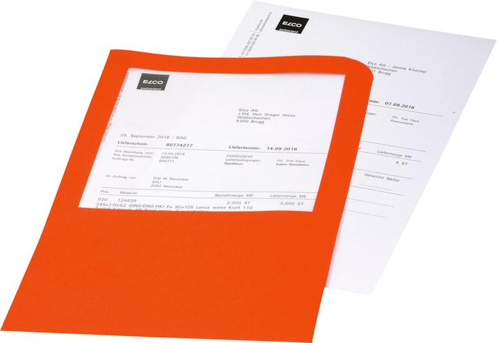 Produktbild Elco Sichthüllen Ordo transport (A4, 100x)