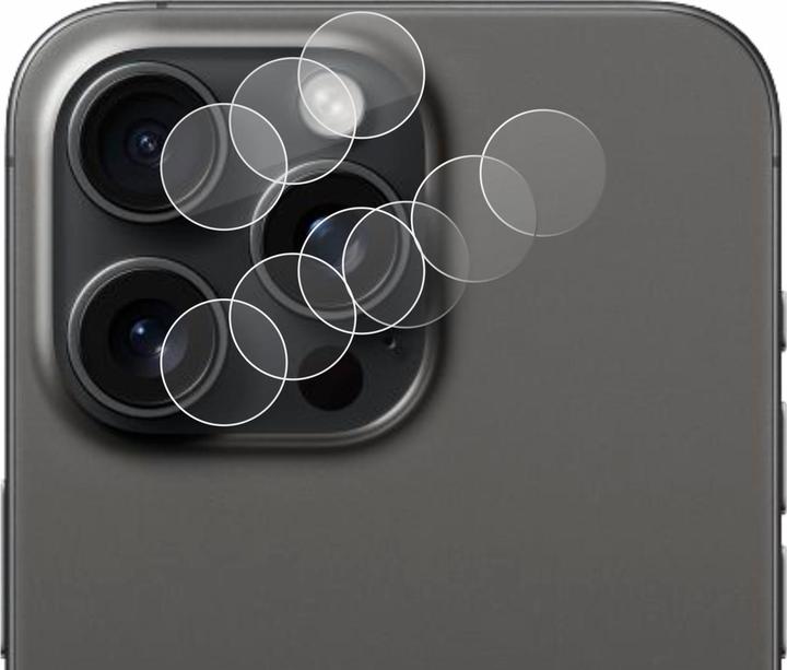 Actual product image BROTECT AirGlass Glass (3 pcs., Apple iPhone 15 Pro Max)