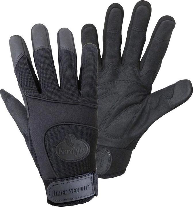 Produktbild FerdyF. Handschuhe BLACK SECURITY (L)